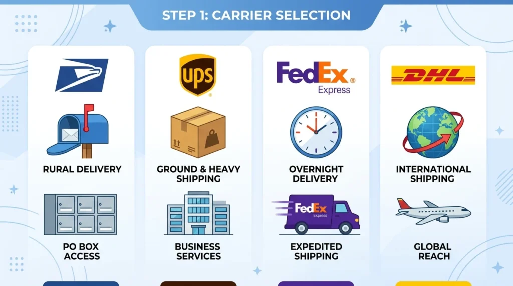 Sending and Tracking Packages