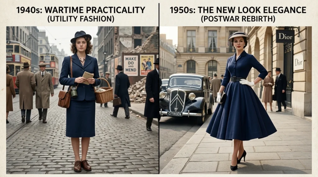 1950 Fashion woman