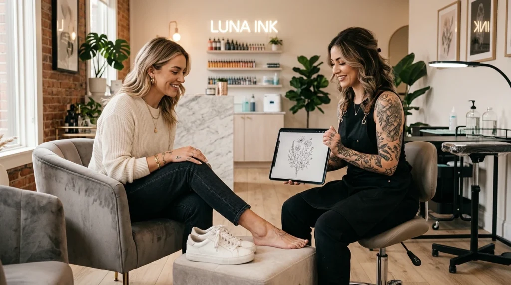 Foot Tattoos for Women
