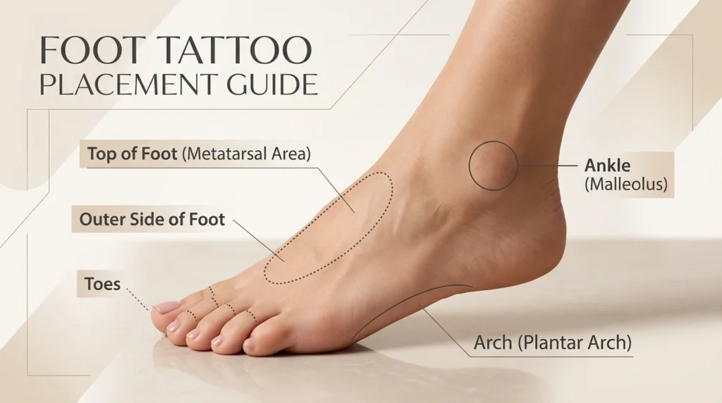 Foot Tattoos for Women