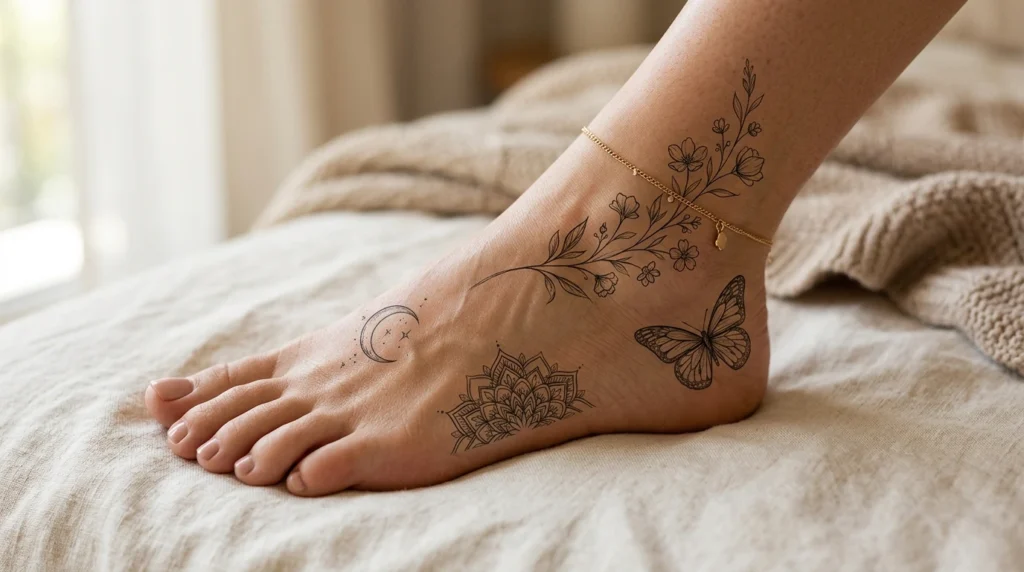 Foot Tattoos for Women