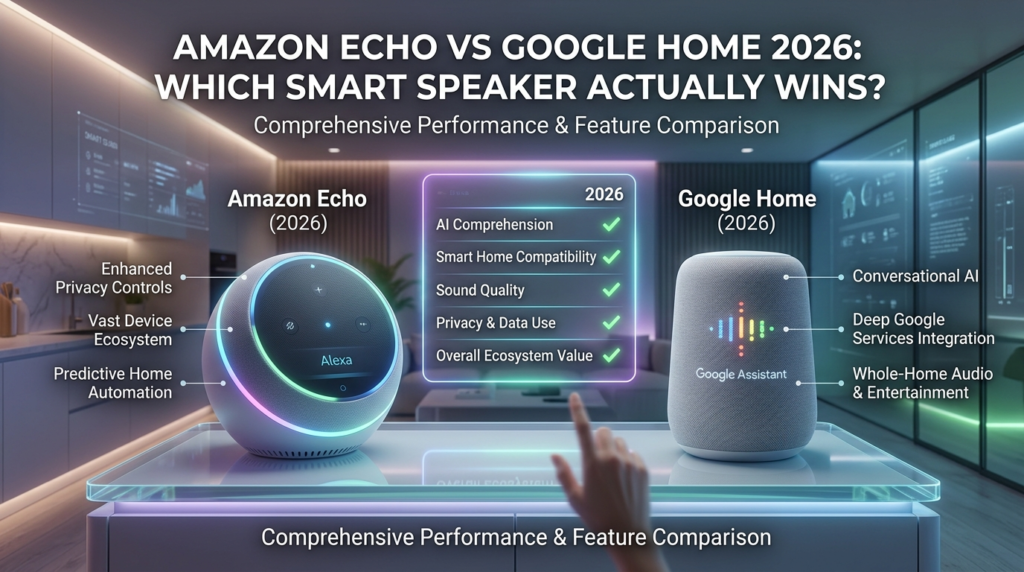 Amazon Echo vs Google Home