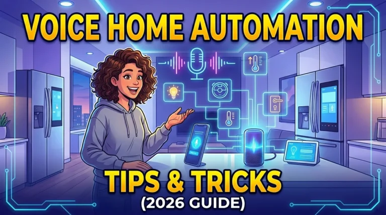 Home with Voice Commands