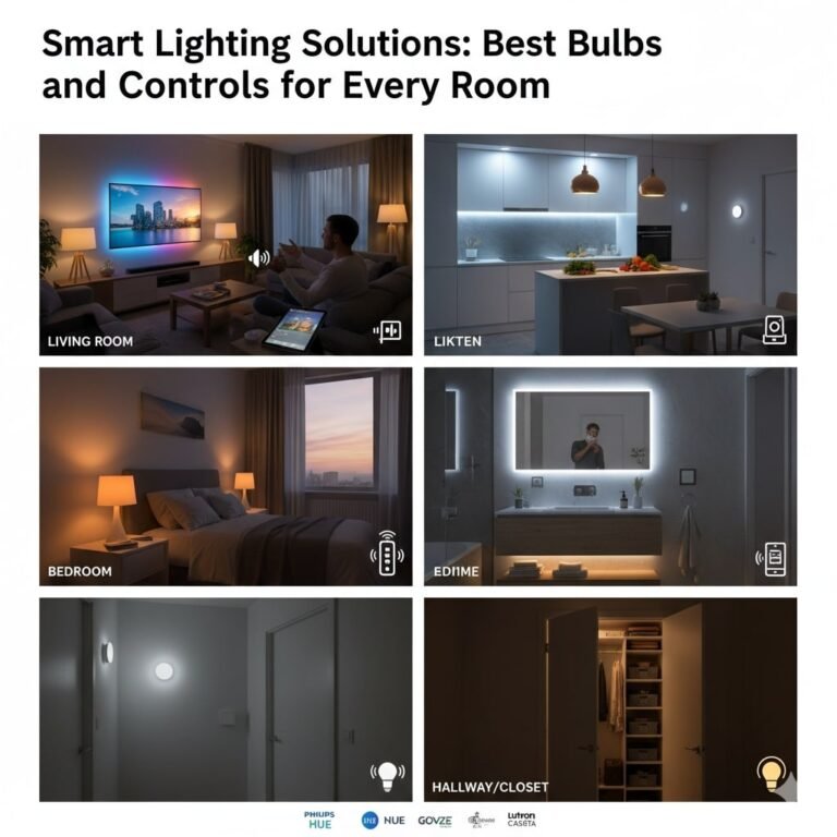 Smart Lighting Solutions Best Bulbs and Controls for Every Room