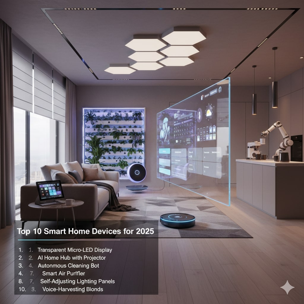 Top 10 Smart Home Devices for 2025 Upgrade Your Living Space