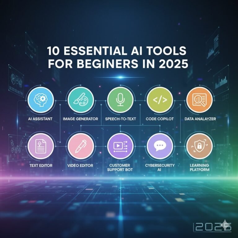 10 Essential AI Tools for Beginners in 2025