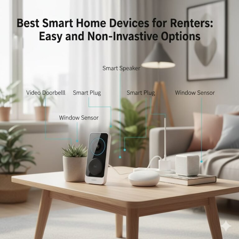 Best Smart Home Devices for Renters Easy and Non-Invasive Options
