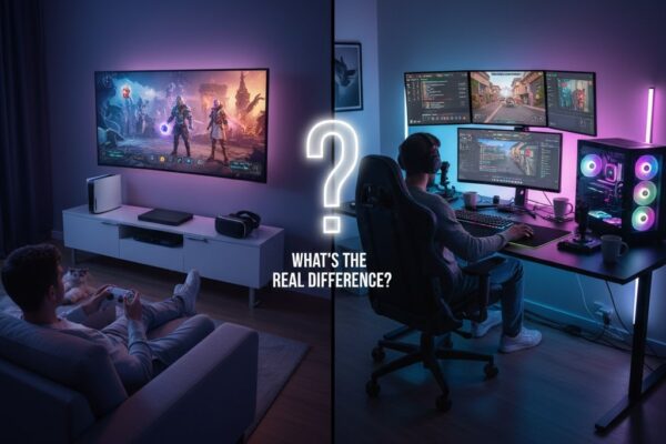 Console vs. PC Gadgets: What’s the Real Difference Console vs. PC Gadgets What's the Real Difference