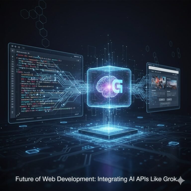 Future of Web Development Integrating AI APIs Like Grok