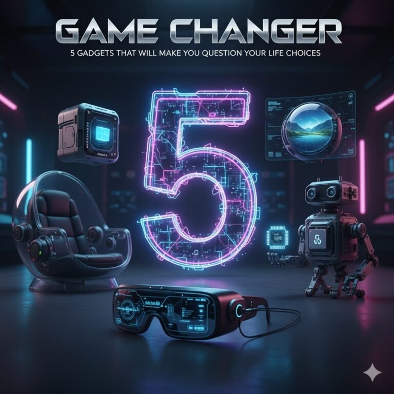 Game Changer 5 Gadgets That Will Make You Question Your Life Choices