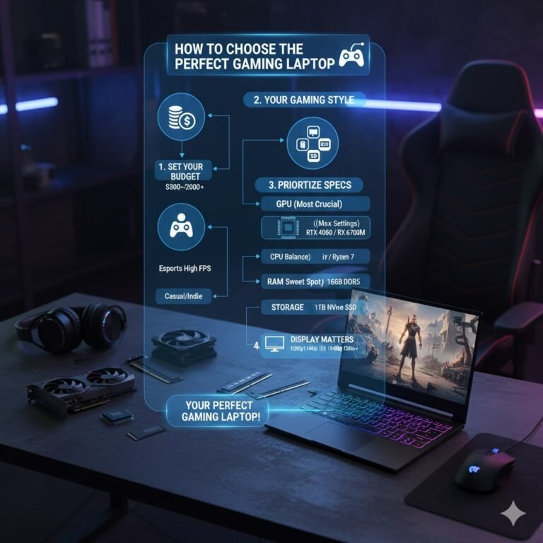 How to Choose the Perfect Gaming Laptop for Your Needs