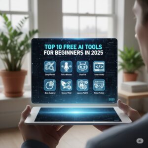 Top 10 Free AI Tools For Beginners in 2025