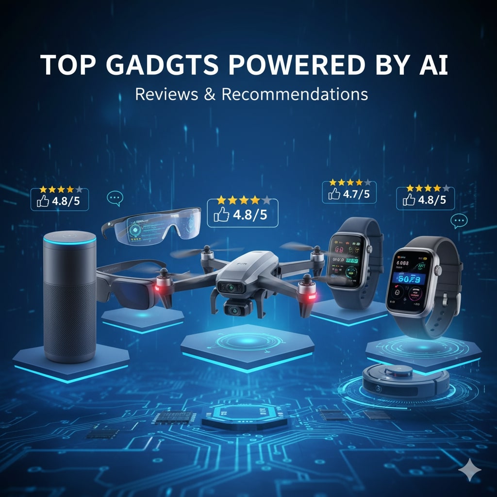 Top Gadgets Powered by AI Reviews and Recommendations