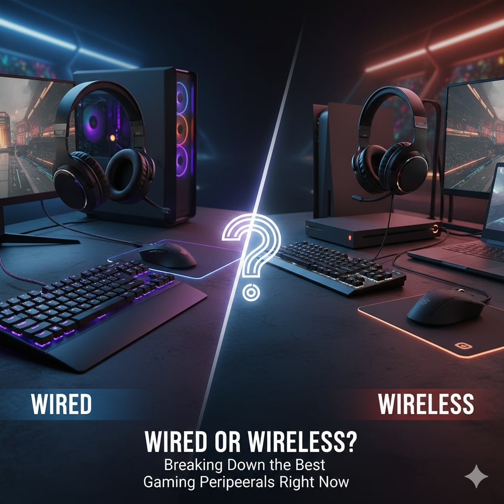 Wired or Wireless Breaking Down the Best Gaming Peripherals Right Now