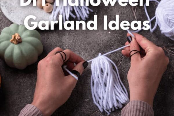 14 Easy DIY Halloween Garland Ideas Using Materials From Home