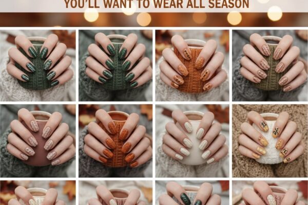 10 Cozy and Stylish Fall Sweater Nails 2025 You’ll Want to Wear All Season