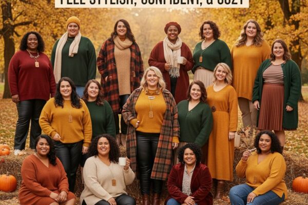19 Plus Size Fall Outfit Ideas 2025 to Feel Stylish, Confident, and Cozy