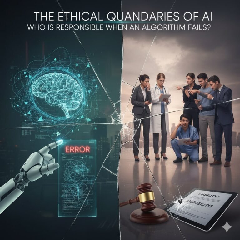 The Ethical Quandaries of AI: Who Is Responsible When an Algorithm Fails?