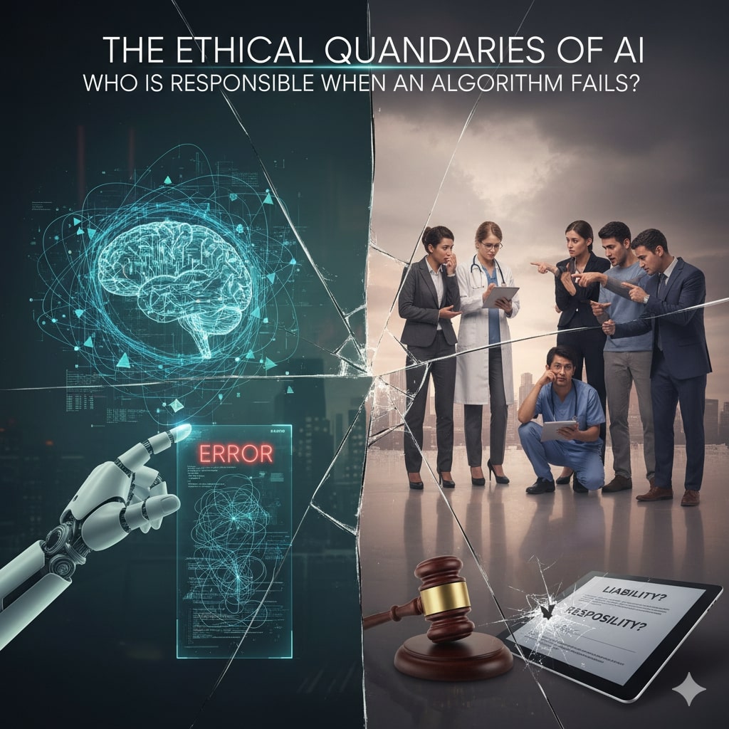 The Ethical Quandaries of AI: Who Is Responsible When an Algorithm Fails?