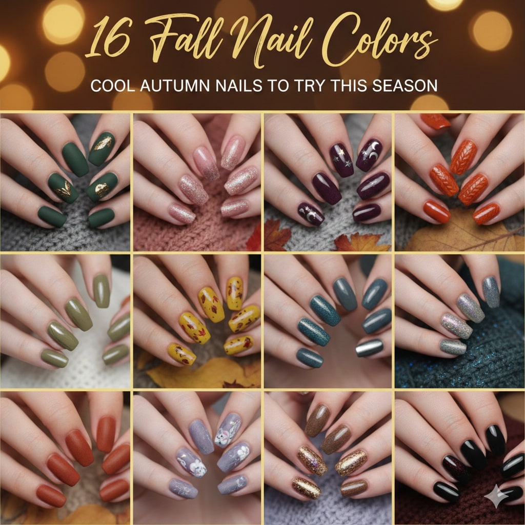 16 Fall Nail Colors: Cool Autumn Nails to Try This Season