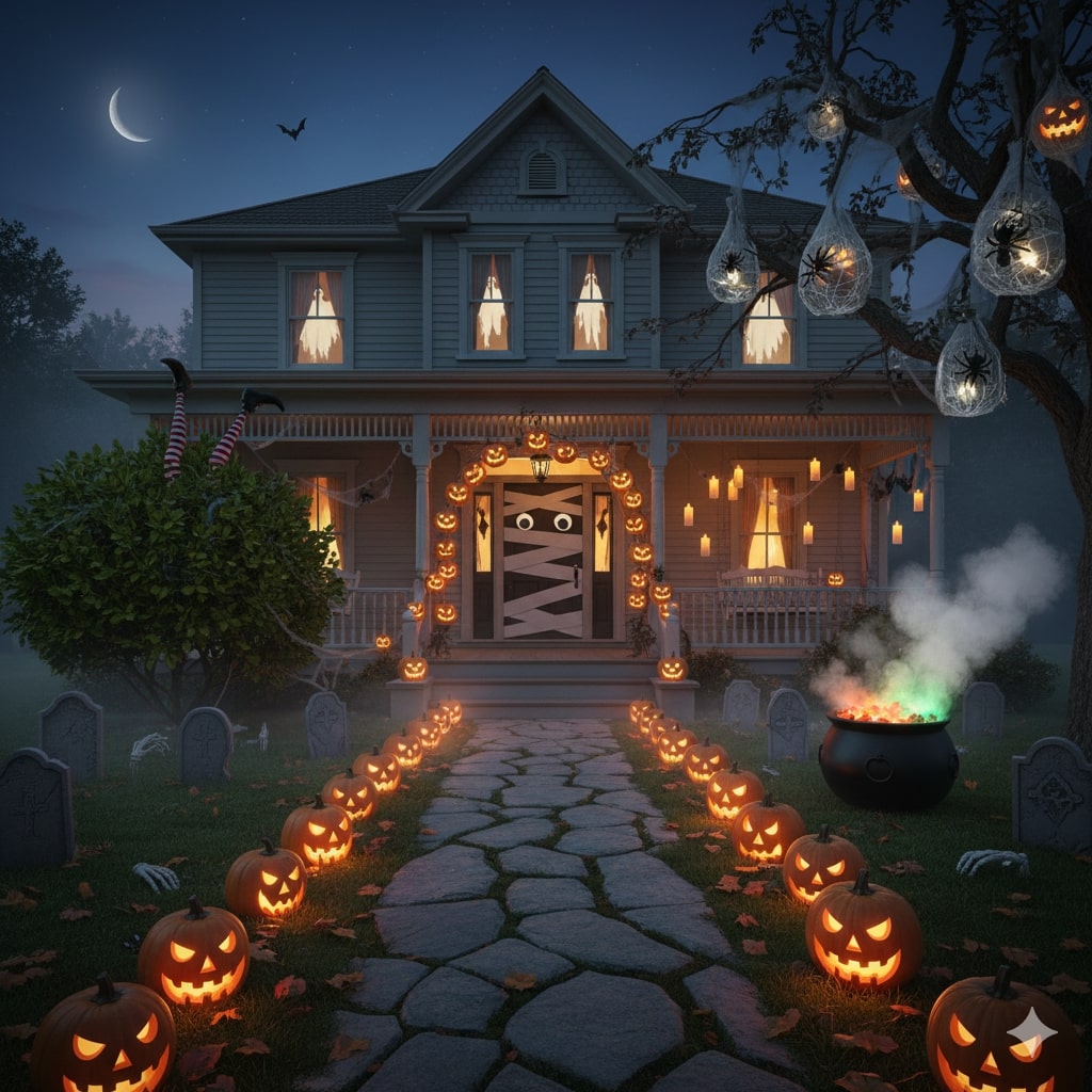 10 Creative Halloween Home Décor Ideas