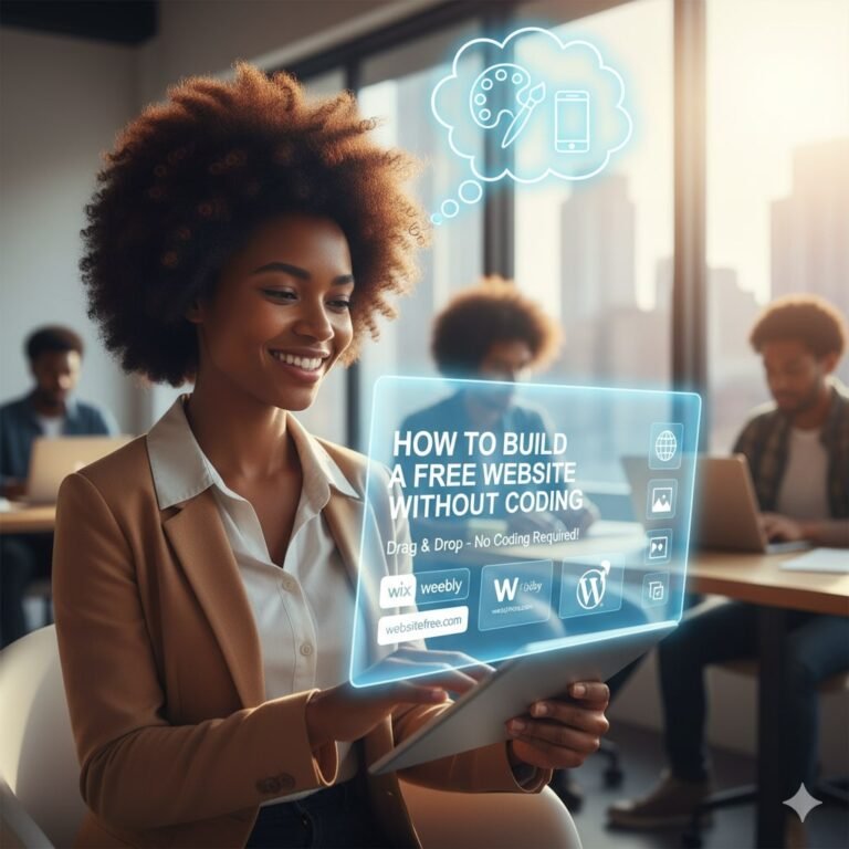 How to Build a Free Website Without Coding