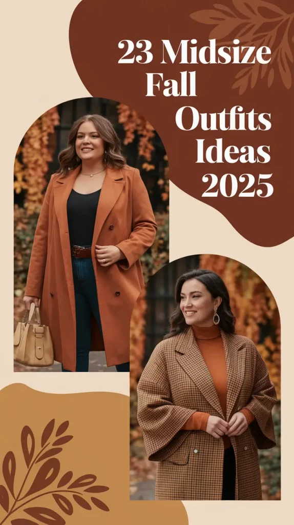 Midsize Fall Outfits Ideas 2025 That Feel Effortless, Chic, and Totally You