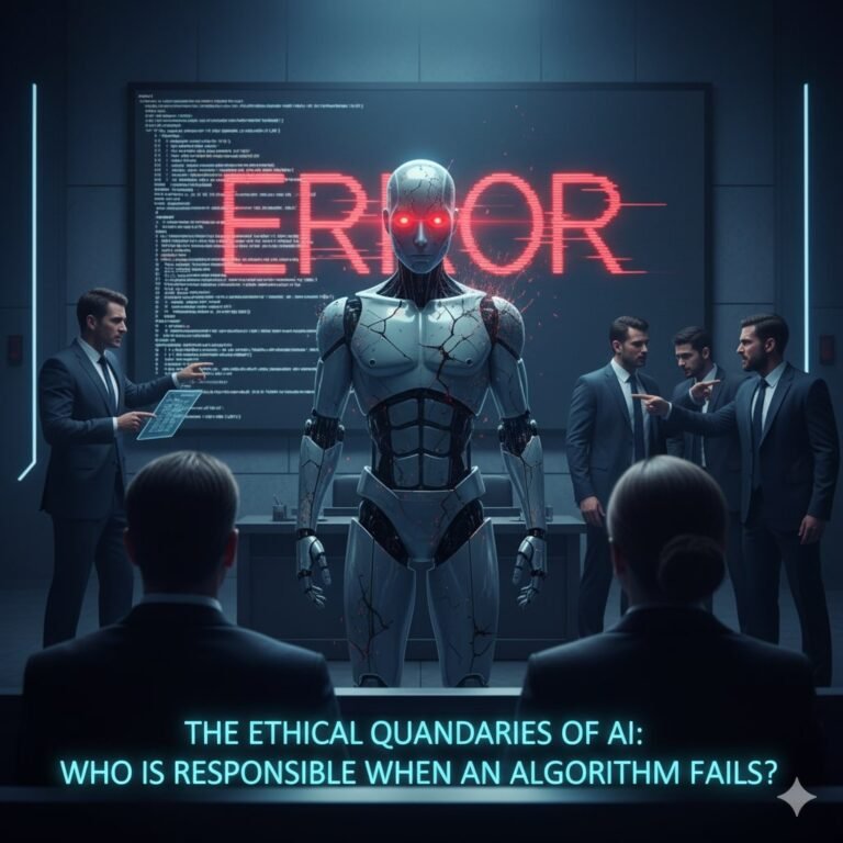 The Ethical Quandaries of AI Who Is Responsible When an Algorithm Fails
