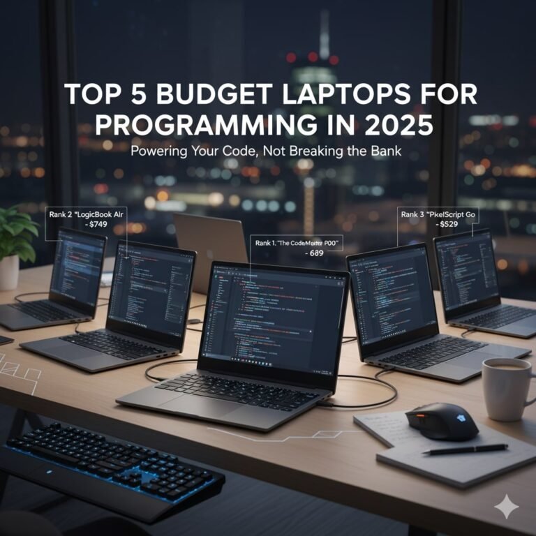 Top 5 Budget Laptops for Programming in 2025