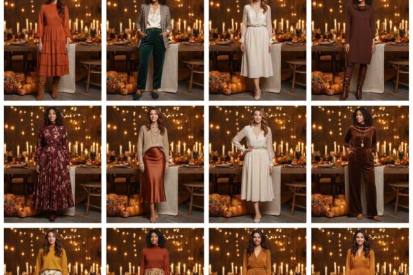 10+ Elevated Thanksgiving Outfit Ideas for Women: Cute and Stylish Dresses and Outfits