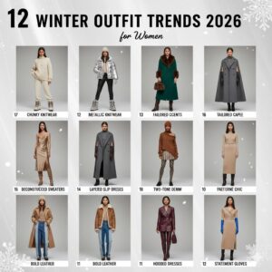 12 Winter Outfit Trends 2026 for Women