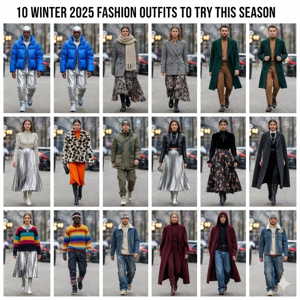 10 Winter 2025 Fashion Outfits To Try This Season