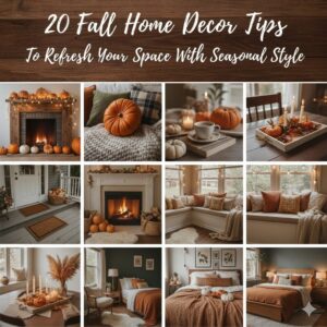 20 Fall Home Decor Tips To Refresh Your Space With Seasonal Style