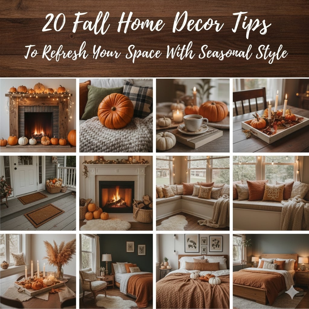 20 Fall Home Decor Tips To Refresh Your Space With Seasonal Style