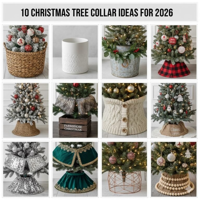 10 Christmas Tree Collar Ideas for 2026