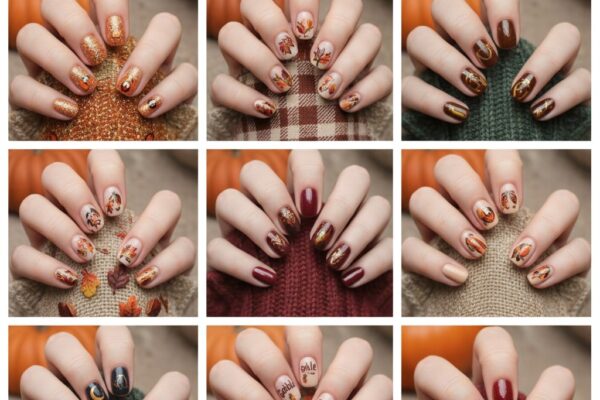 10 Thanksgiving Nail Designs That’ll Make You Want To Cancel Gloves Season