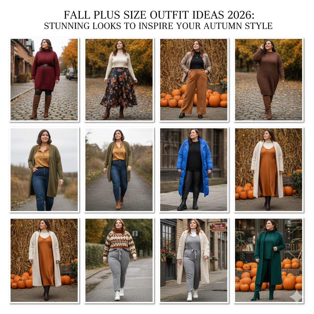 Fall Plus Size Outfits Ideas 2026: Stunning Looks to Inspire Your Autumn Style
