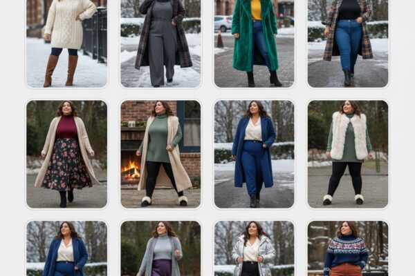 Winter Curvy Outfit Ideas 2025-2026