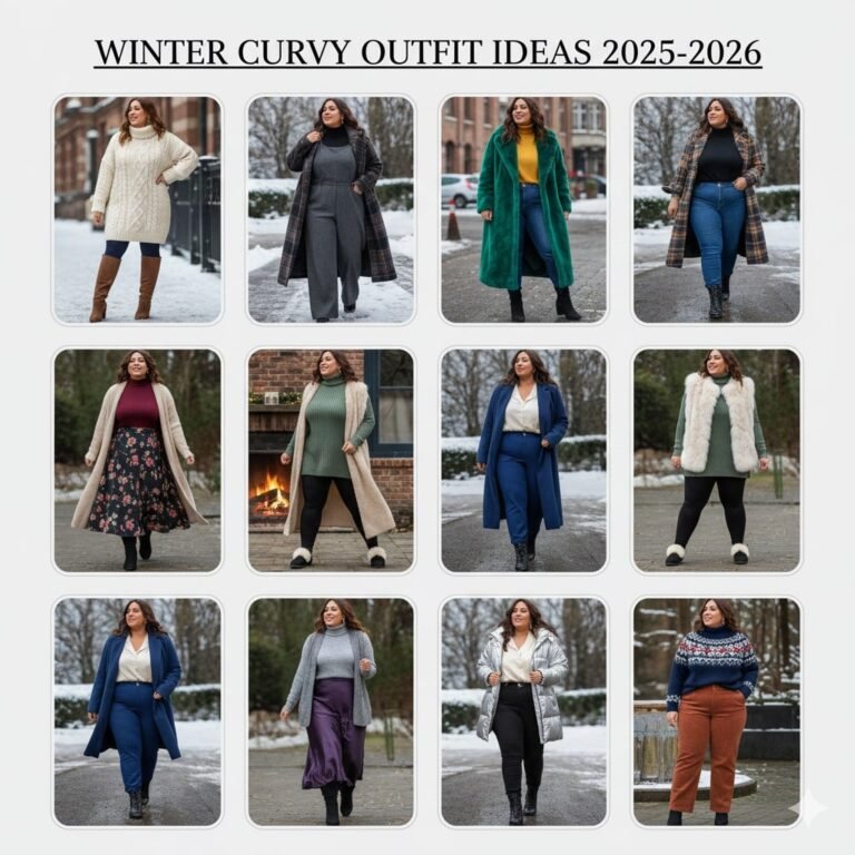 Winter Curvy Outfit Ideas 2025-2026