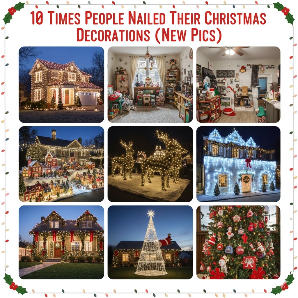 10 Times People Nailed Their Christmas Decorations (New Pics)