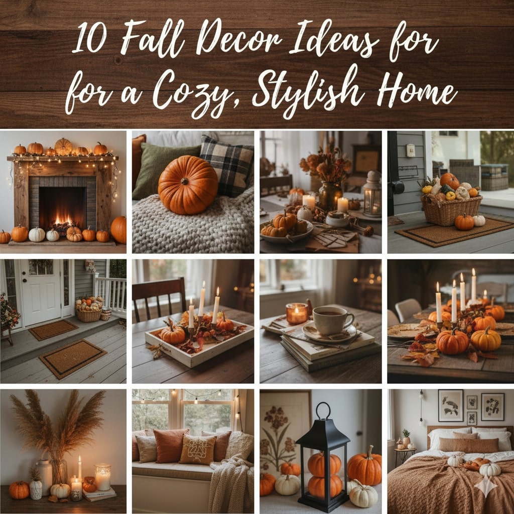 10 Fall Decor Ideas for a Cozy, Stylish Home
