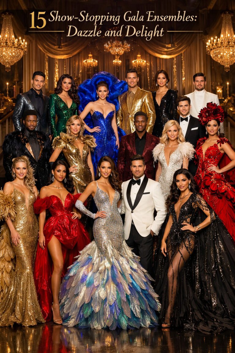 15 Show-Stopping Gala Ensembles: Dazzle and Delight