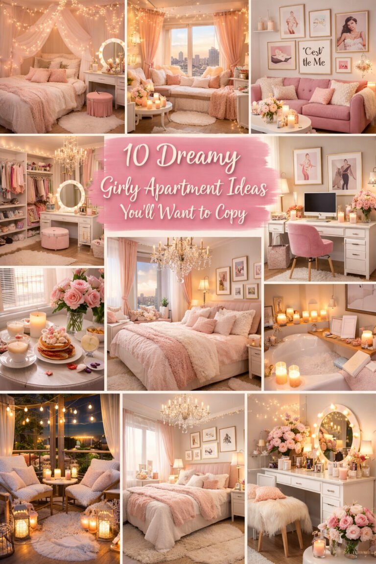 10 Dreamy Girly Apartment Ideas You’ll Want to Copy