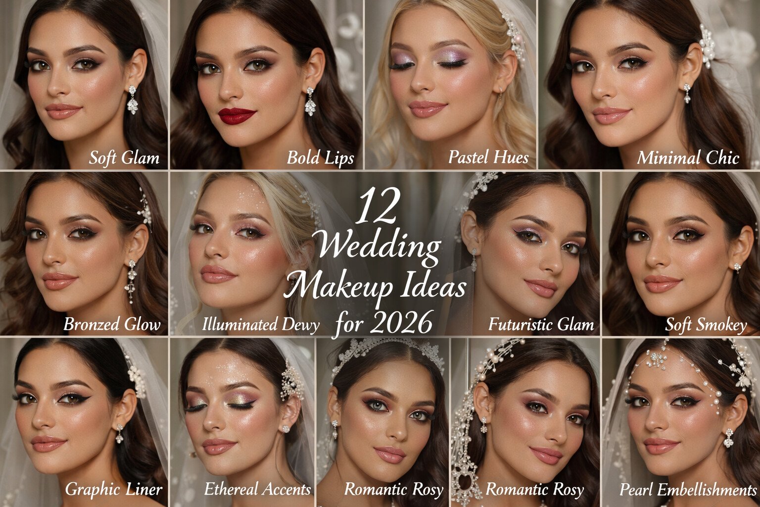 12 Wedding Makeup Ideas for 2026