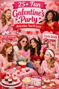 25+ Fun Galentine’s Party Activities You’ll Love