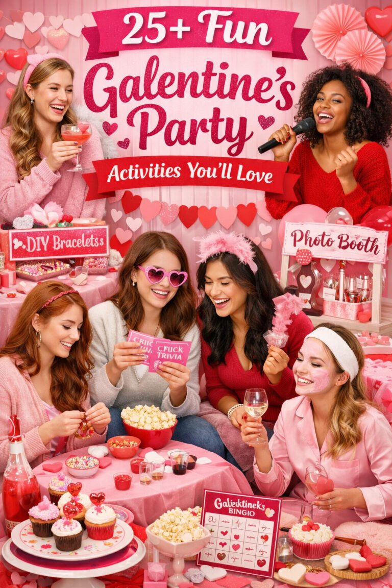 25+ Fun Galentine’s Party Activities You’ll Love