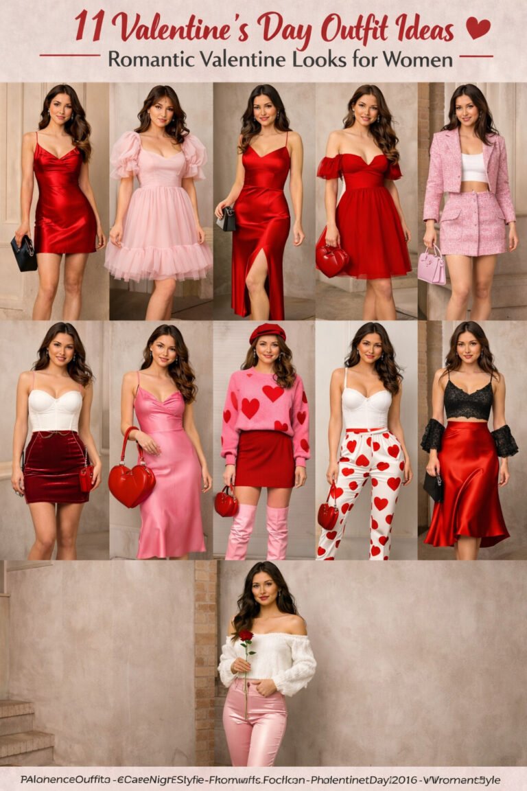 11 Valentine's Day Outfit Ideas - Romantic Valentine Looks for Women