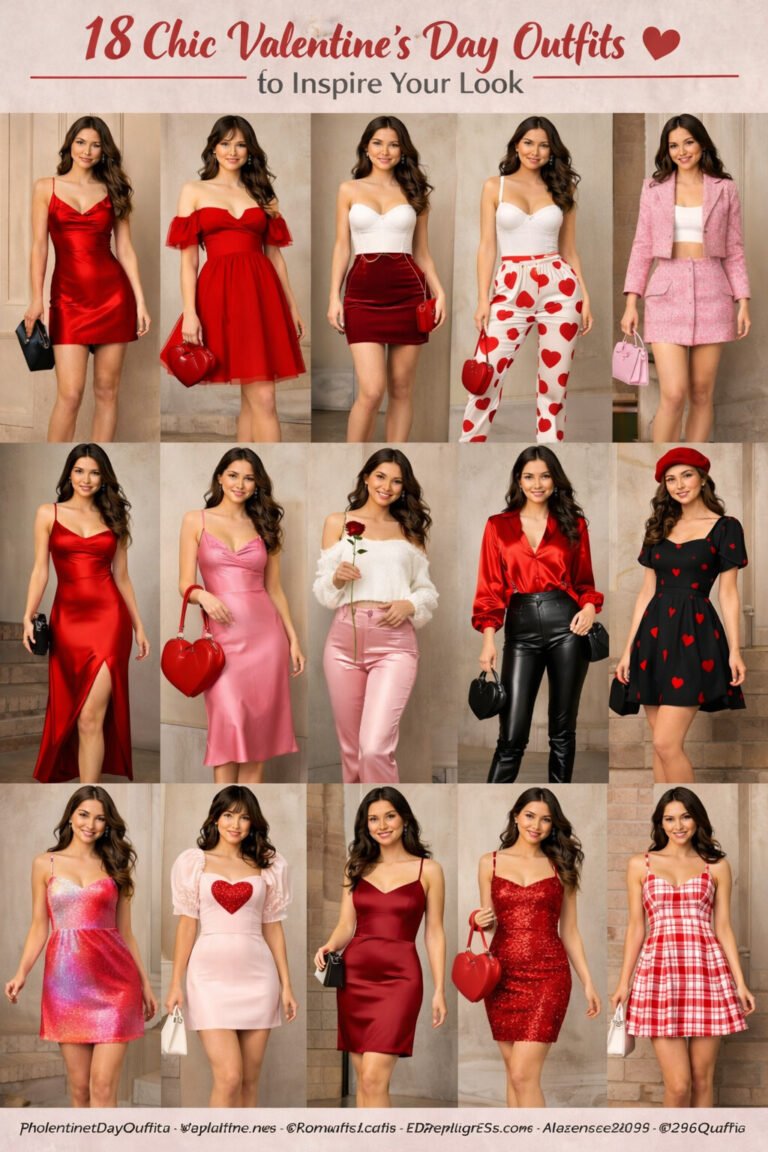 18 Chic Valentine’s Day Outfits to Inspire Your Look