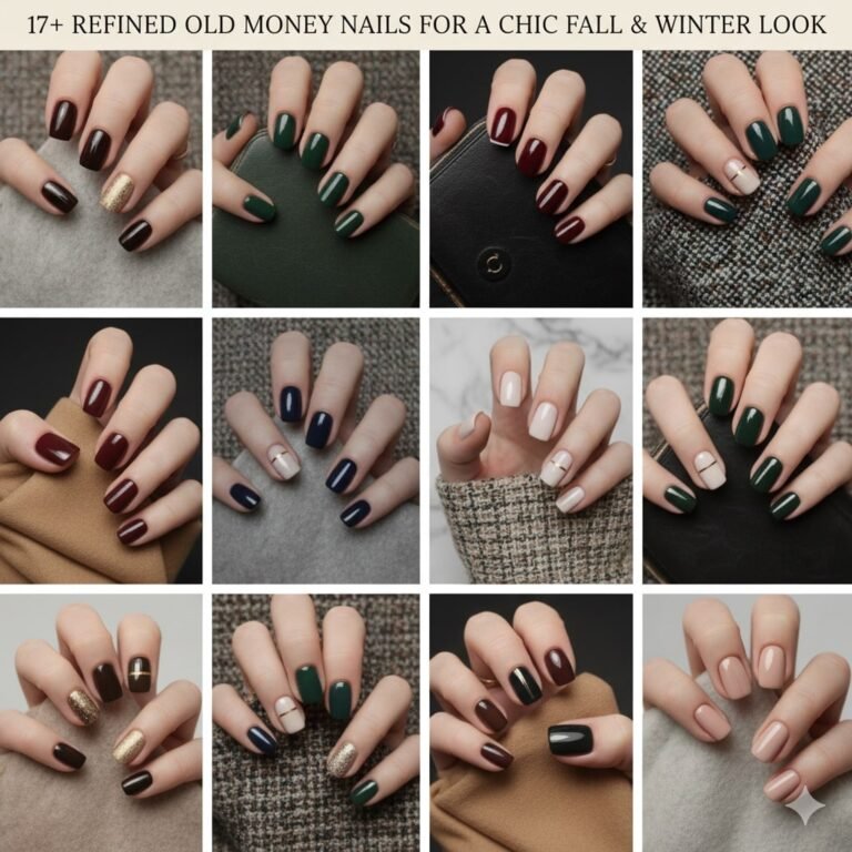 17+ Refined Old Money Nails for a Chic Fall and Winter Look