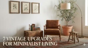 7 Vintage Room Decor Upgrades for Minimalist Living You’ll Love Forever